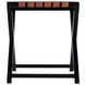 Cipriani Orange and Black 24" Luggage Rack