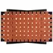 Cipriani Orange and Black 24" Luggage Rack