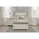 Beach Comber Weathered White And Sand Top Twin Panel Bed