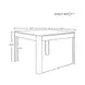 Jett Matte Dark Burl Wood 2 Drawer Square Game Table