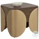 Aurelin Dark Brown Side Table