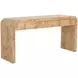 Rowindra Natural Rectangular Console Table with 2 Drawers