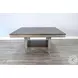 Sawmill Square Brown 60" Rectangular Dining Table with Storage