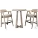 Willowmere Wheat Counter Height Stool Set of 2