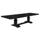 Phelps Antique Noir Extendable Dining Room Set