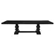 Phelps Antique Noir Extendable Dining Room Set