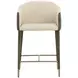 Rowan Dillon Cream Upholstered Counter Height Stool