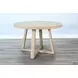 Mia Wheat 48" Round Dining Table