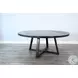 Golden Hearth Black Mia Large Round Dining Room Set