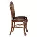 Dresden Brown and Gold Upholstered Counter Height Chair Set of 2