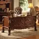 Dresden Cherry Oak 74" Executive Writing Desk