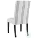 Herran Beige Upholstered Dining Side Chair Set of 2