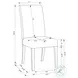 Herran Beige Upholstered Dining Side Chair Set of 2