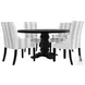Herran Beige Upholstered Dining Side Chair Set of 2