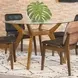 Paxton Nutmeg 48" Round Dining Table
