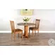 Golden Hearth Beige 40" Round Dining Table