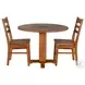 Golden Hearth Beige 40" Round Dining Table