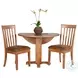 Golden Hearth Beige 40" Round Dining Table