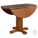 Golden Hearth Beige 40" Round Dining Table