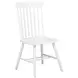 Andrews Light Ash and White Rectangular Dining Room Set