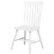 Andrews Light Ash and White Rectangular Dining Room Set