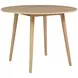 Andrews Light Ash Round Counter Height Dining Room Set