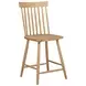 Andrews Light Ash Round Counter Height Dining Room Set