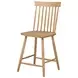 Andrews Light Ash Round Counter Height Dining Room Set
