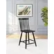 Andrews Black Counter Height Stool Set of 2