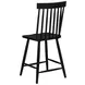 Andrews Black Counter Height Stool Set of 2