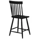 Andrews Black Counter Height Stool Set of 2