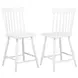 Andrews White Counter Height Stool Set of 2