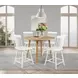 Andrews White Counter Height Stool Set of 2