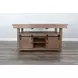 Sierra Amber 94" Extendable Rectangular Counter Height Dining Table