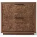 Milan Walnut 2 Drawer Nightstand