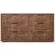 Milan Walnut 6 Drawer Dresser