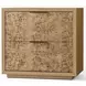 Milan Natural 2 Drawer Nightstand