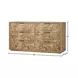 Milan Natural 6 Drawer Dresser