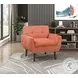 Upton Orange Accent Chair