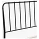 Metal Beds Matte Farmhouse King Metal Bed