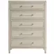 Genoa Light Oak Upholstered Storage Platform Bedroom Set