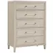 Genoa Light Oak Upholstered Storage Platform Bedroom Set
