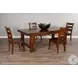 Villa Rosso Medium Brown 122" Extendable Rectangular Dining Table