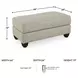 Asanti Fog Ottoman