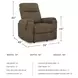 Edenwold Brindle Rocker Recliner