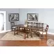Villa Rosso Medium Brown 106" Extendable Rectangular Dining Table
