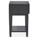 Lindon Belgian Wheat and Coffee Bean 1 Drawer Nightstand with USB Charging