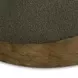 Domina Kale Green Upholstered Rectangular Ottoman