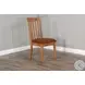 Golden Hearth Rustic Oak Sedona Dining Chair Set of 2