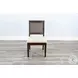 Maple Haze Coffee Bean Cane Back Dining Chair Set of 2